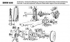 Vorderachse / Hinterachse